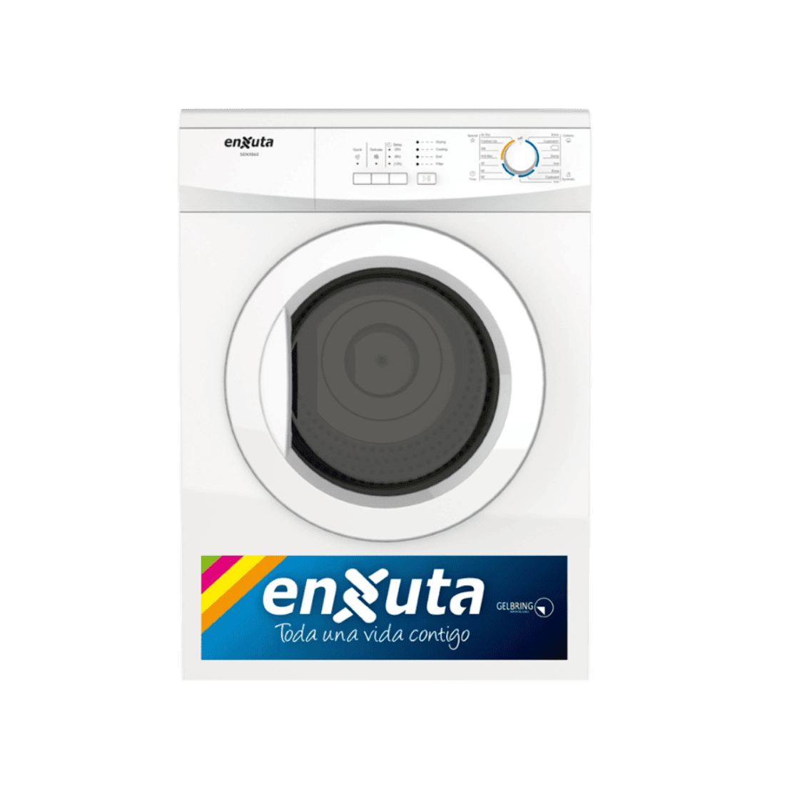 productos Casa Julia - castillos - Secarropas de carga frontal Enxuta